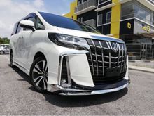 2019 Toyota Alphard 2.5 SC 3LED , 4 CAM , JBL 18 SPEAKER HOME THEATER , BSM , DIM , S/R , MODELLISTA MODELLISTA KIT