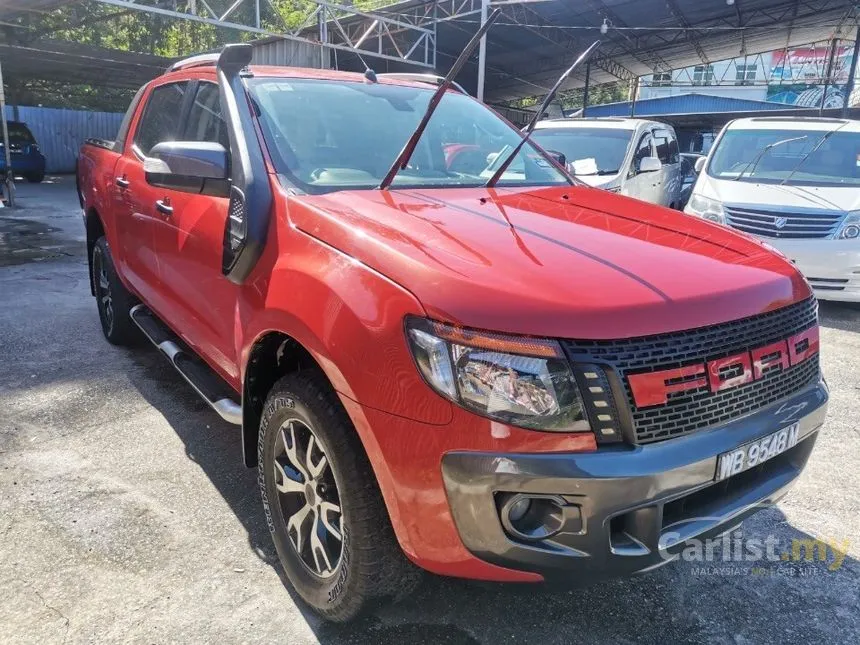 2015 Ford Ranger Wildtrak High Rider Dual Cab Pickup Truck