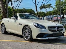 HARD TOP POWERFUL ENGINE COUPE 2017 Mercedes-Benz SLC300 2.0 AMG Convertible