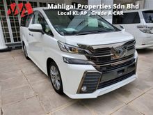 2016 Toyota Vellfire 2.5 Z Golden Eyes Original Japan Mileage 6,180 km only with Sunroof & Roof Monitor
