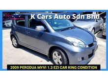 2009 Perodua Myvi 1.3 EZi FACELIFT MODEL LOW MILEAGE CAR KING