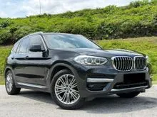 2018 BMW X3 2.0 xDrive30i Luxury SUV Full Service Record 48K KM Only Super Low Mileage Just Done Service June 2026 At BMW G03 Model