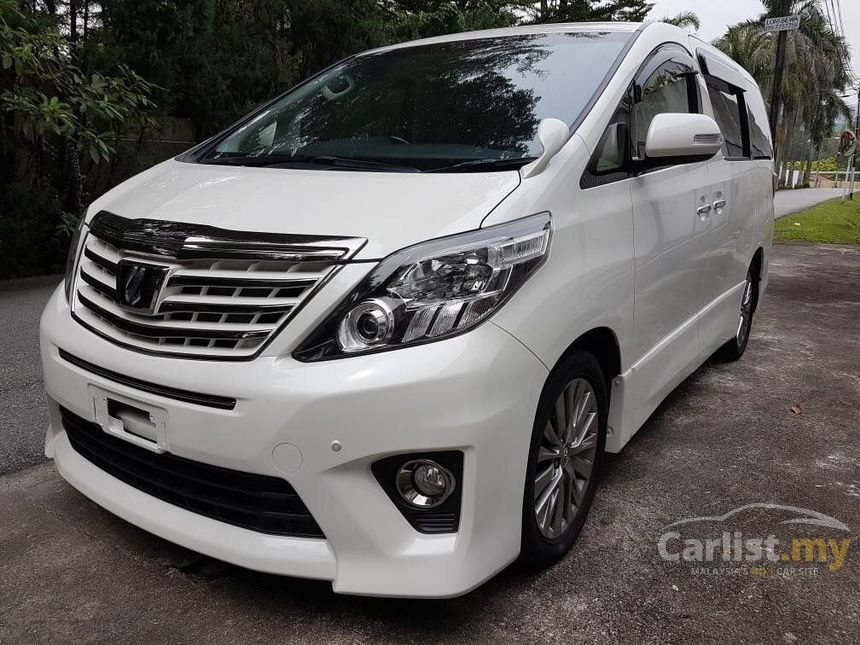 Toyota Alphard 2013 G 240S Gold 2.4 in Selangor Automatic 