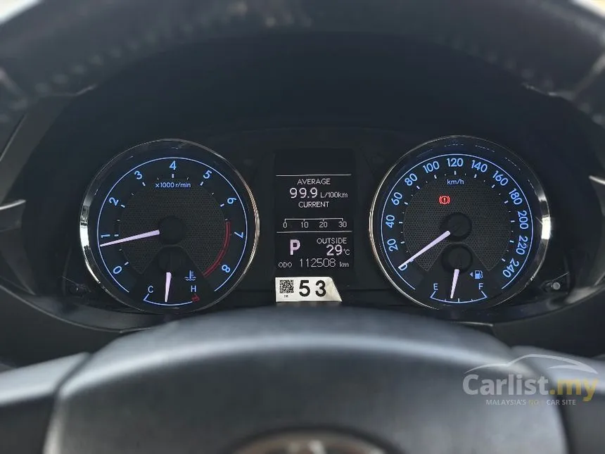 2015 Toyota Corolla Altis G Sedan