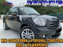2015 MINI Countryman 1.6 Cooper ACTUAL YR MAKE FREE 1 YR WARRANTY