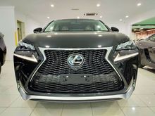 2016 LEXUS NX200 2.0 F SPORT GRILL RADAR SUNROOF 5 YEARS WARRANTY