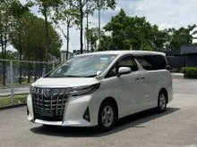 2020 Toyota Alphard 2.5 X WELCAB UNREG ( 7 SEATER , 2 POWER DOOR , 37000KM )