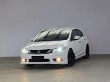 2013 Free Warranty Honda Civic FB 2.0 S Sedan