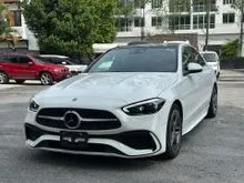 (REAR AXLE STEERING) 2022 Mercedes-Benz C200 1.5 AMG Line Sedan