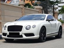 2013 BENTLEY CONTINENTAL GT 4.0 i (A)V8 MULLINER SUPER HIGH SPEC COME WITH ORIGINAL BENTLEY GT V8S CARBON FIBER ADD ON SPORT LIPS