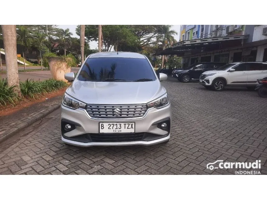 Jual Mobil Suzuki Ertiga 2018 GL 1.5 di Banten Automatic MPV Silver Rp 140.000.000