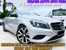 2015 Mercedes-Benz A200 1.6 FULL SVC RCD ORI PAINT FREE WARRANTY