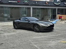 (Low KM, Full Car PPF) 2018 Aston Martin DB11 5.2 V12 Coupe, Marron Black with Dark Brown Interior,  Low Mileage, Surround Camera, B&O Sound