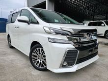 2016 Toyota Vellfire 2.5 ZG Pilot Seat 2 Power Door Power Boot Unregister for sale