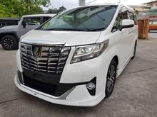 2015 Toyota Alphard 3.5 GF JBL Surround 4 Camera Modelista Kit Pilot Seat