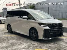 2025 Toyota Vellfire 2.4 Z Premier Grade S-A New Car Ready Stock