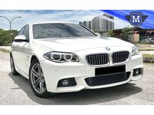 2016 BMW 520i 2.0 M Sport CKD LOCAL F10 LCI NEW F/L NAVI P/START NAPPA LEATHER WARRANTY