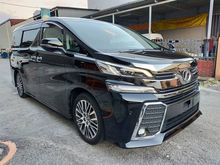 (MID YEAR SALES) 2017 Toyota Vellfire 2.5 ZG 2PDR PBT RC 5 YEARS WARRANTY