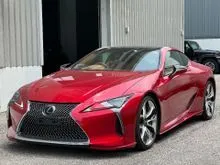2022 Lexus LC 500 5.0 L Package Japan Spec Grade 5A LOW Mileage Full Spec with Mark Levinson, Sunroof, Brown Leather Interior and More...