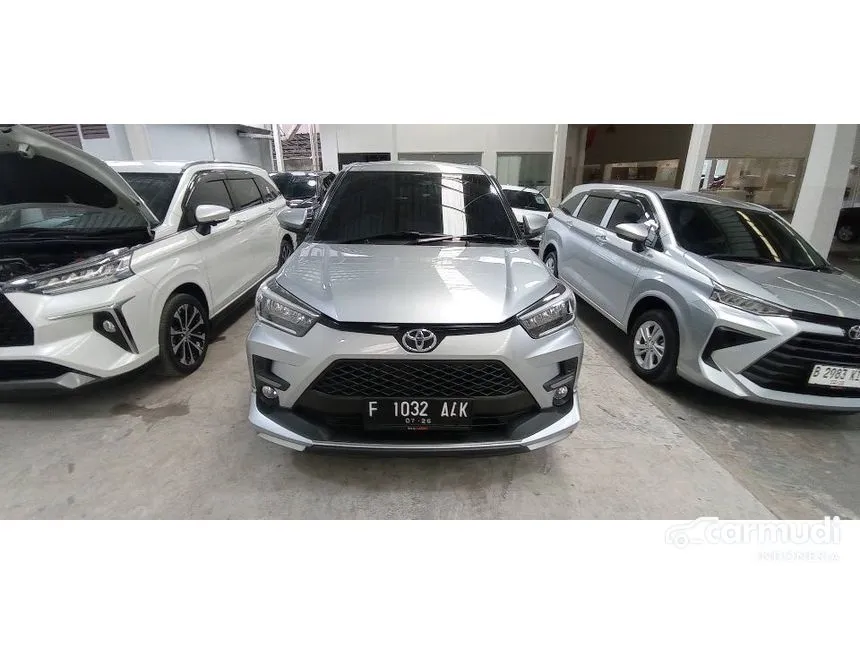 Jual Mobil Toyota Raize 2021 GR Sport 1.0 di Sumatera Selatan Automatic Wagon Silver Rp 202.000.000