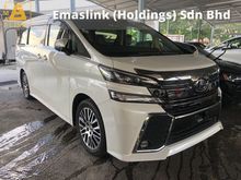 2016 Toyota Vellfire 2.5 ZG 7seats 360view PowerBoot Push Start 7G