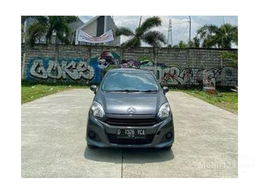 Jual Mobil Daihatsu Ayla 2019 M 1.0 di Jawa Barat Manual Hatchback Abu