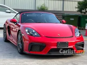 2021 Porsche 718 4.0 Spyder Convertible Serious Buyer Welcome, Low mileage - excellent condition
