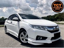 HONDA CITY E-SPEC 1.5 (A) FULL MODULO BODYKIT , LOW MILEAGE ONLY 50K , ORIGINAL WHITE , KEYLESS PUSH START , ECO MODE , ARM REST , CHROME METER