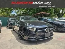 2020 Mercedes-Benz AMG A35 4MATIC Premium+ Unreg - 2 Tone Red/ Black Leather. 360 Camera. HUD. Japan Spec