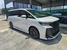 2024 Toyota Vellfire 2.4 Z Premier 4WD/ORI JAPAN MODELISTA BODYKIT/SIDE STEP/SUNROOF/ROOF MONITOR/360 CAM/HUD/DIM/BSM/GRADE 5A/8K KM/2024 UNREGISTE